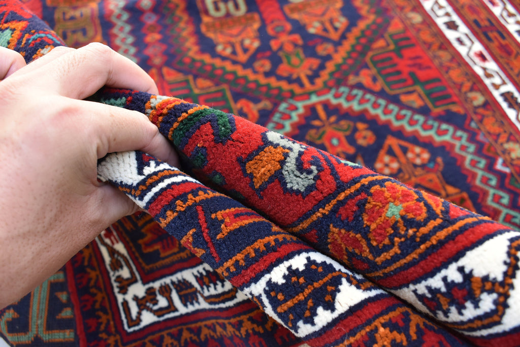 6.4x4.2 Ft, Stunning fine quality Handmade Ali Khoja Afghan rug, Vintage rug 6x4, Collectible Rug, Rugs For Living Room, Wall Hanging Rug