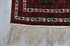 6.4x4.2 Ft, Stunning fine quality Handmade Ali Khoja Afghan rug, Vintage rug 6x4, Collectible Rug, Rugs For Living Room, Wall Hanging Rug