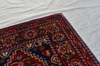 Square rug, 4.5 x 4.2 Ft, Beautiful Handmade Afghan Rug, Oriental Square Area Rug, High Quality rug, 100% Handspun Wool rug, free shipping