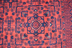 7X10Afghan Bukhara rug, 9.3 x 6.7 Ft, Discounted Price, Handmade Rug, Khal Mohammadi, Area Rug, Oriental, Large Afghan rug, Turkmen Rug