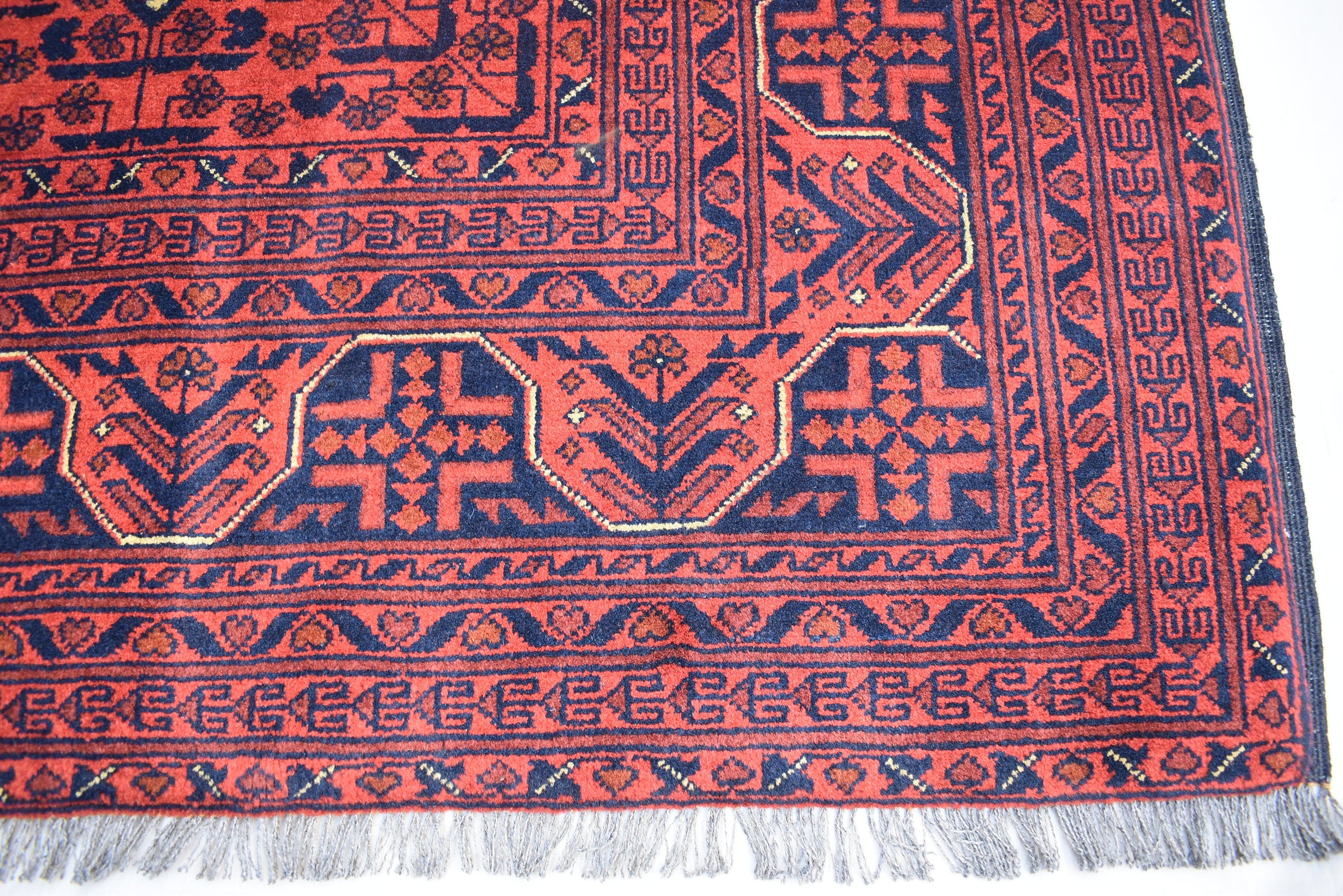 7X10Afghan Bukhara rug, 9.3 x 6.7 Ft, Discounted Price, Handmade Rug, Khal Mohammadi, Area Rug, Oriental, Large Afghan rug, Turkmen Rug