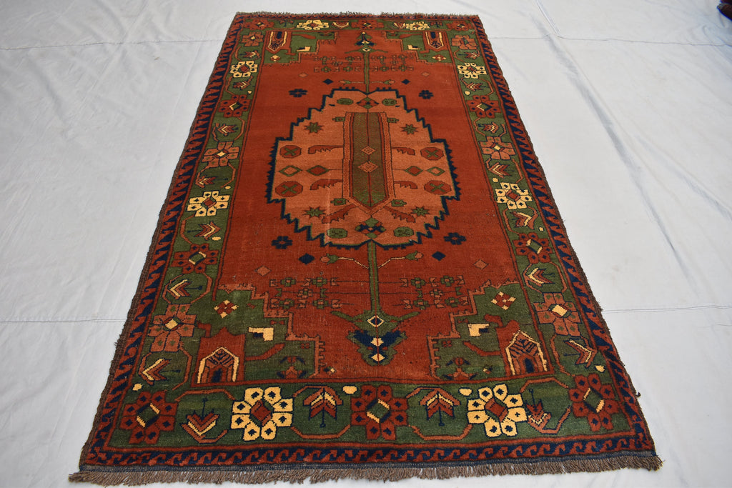 6.11 x 3.10 Turkmen Carpet/Turkmen Rug, Handmade, Brand 100% Wool High Quality, Kitchen Rug, Hallway Rug, Entryway Rug, Wall Hanging Rug