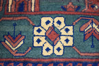 6.11 x 3.10 Turkmen Carpet/Turkmen Rug, Handmade, Brand 100% Wool High Quality, Kitchen Rug, Hallway Rug, Entryway Rug, Wall Hanging Rug
