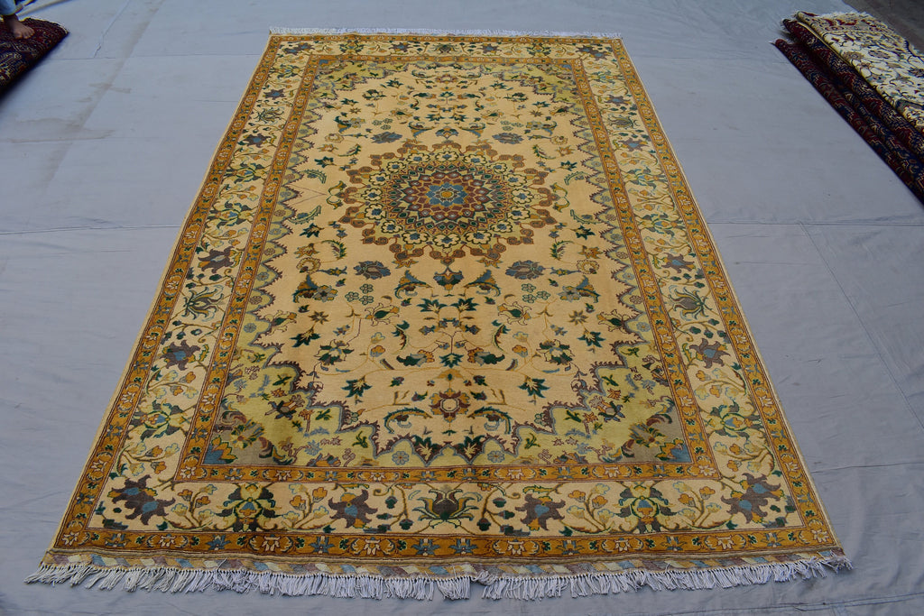 6x10 Authentic Bukhara Medallion Rug - Handwoven Traditional Rug for Elegant Home Decor, Living Room Rug, Bohemian Rug 10.2x6.5 Ft
