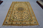 6x10 Authentic Bukhara Medallion Rug - Handwoven Traditional Rug for Elegant Home Decor, Living Room Rug, Bohemian Rug 10.2x6.5 Ft
