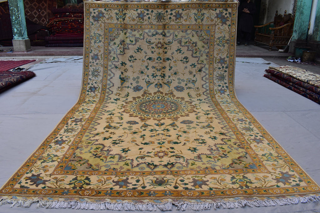 6x10 Authentic Bukhara Medallion Rug - Handwoven Traditional Rug for Elegant Home Decor, Living Room Rug, Bohemian Rug 10.2x6.5 Ft
