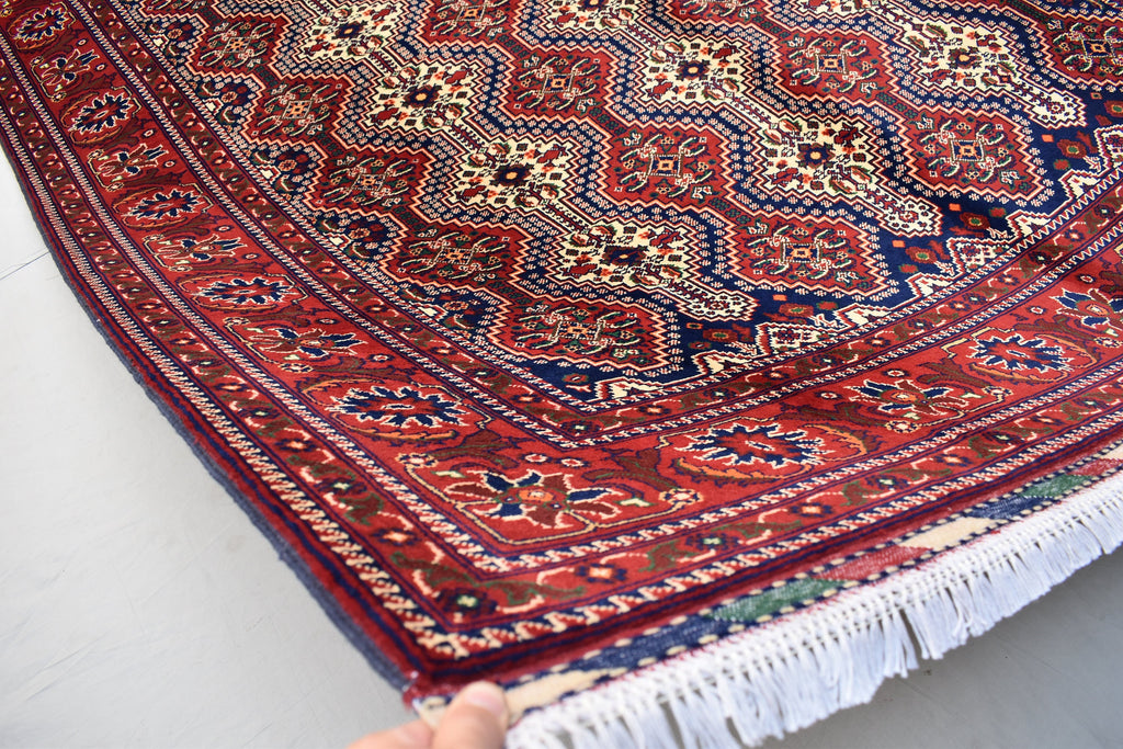 10x7 Exquisite Maranus Rug – Handmade Afghan Beauty – Perfect for Large Spaces, Living Rooms – Luxurious Wool, Free Shipping 9.8x6.8 ft