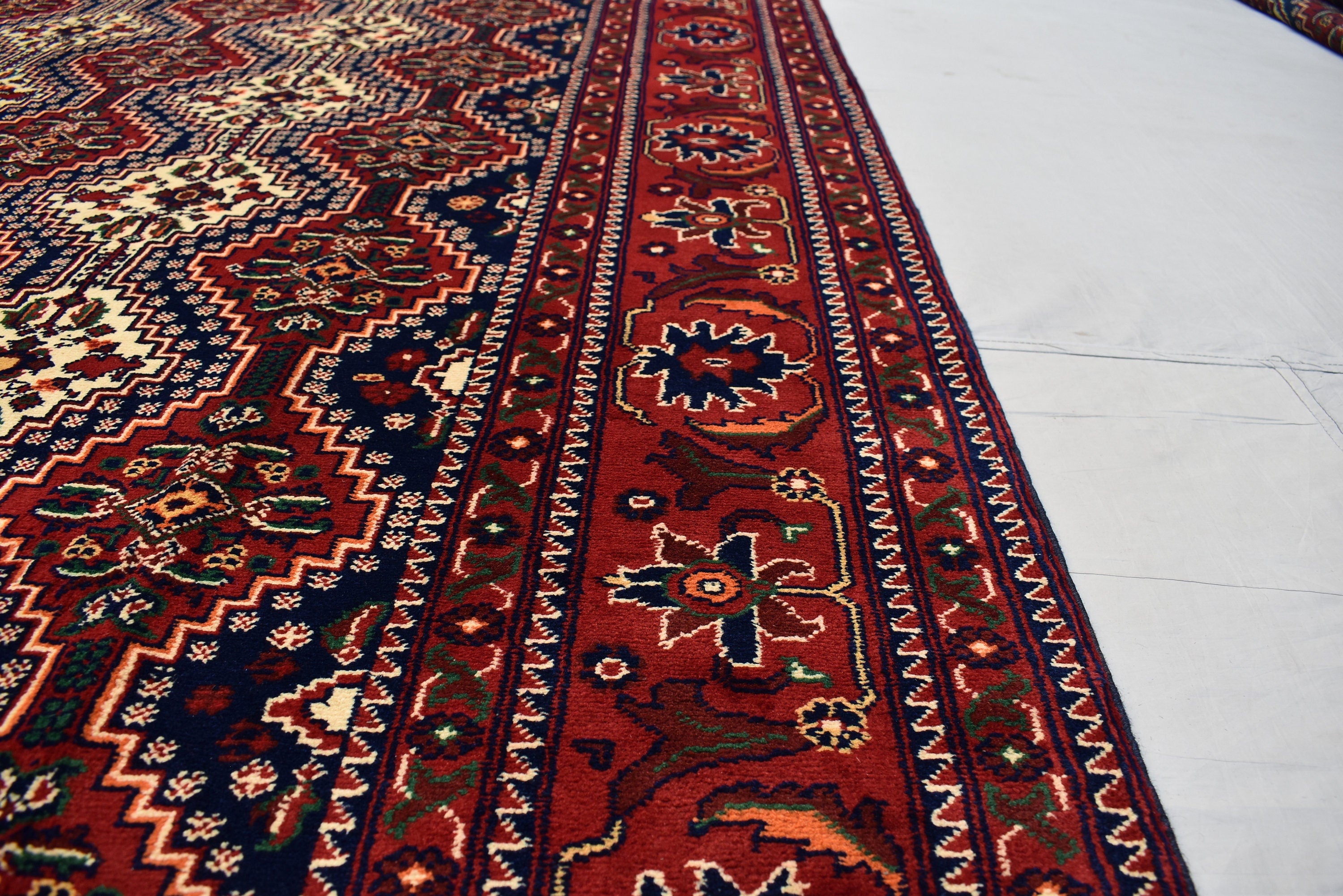 10x7 Exquisite Maranus Rug – Handmade Afghan Beauty – Perfect for Large Spaces, Living Rooms – Luxurious Wool, Free Shipping 9.8x6.8 ft