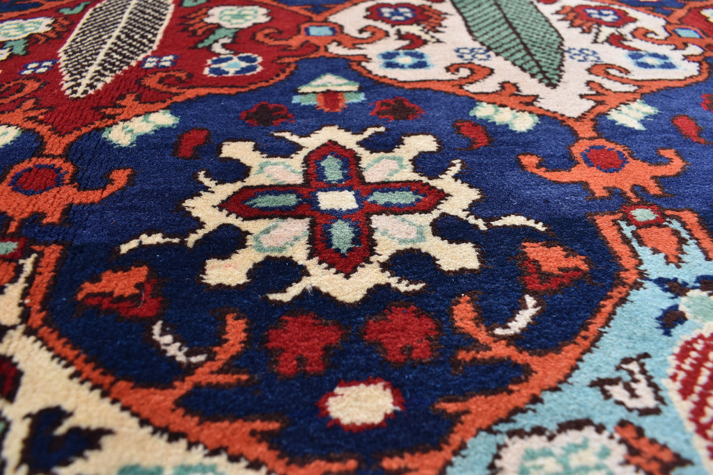 6.7 x 5.0 Ft High Quality Afghan Turkmen Handmade Rug, Kashi Maranus Rug, Rugs For Living Room, Perfect For Bedroom, Bohemian Home Decor