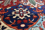 6.7 x 5.0 Ft High Quality Afghan Turkmen Handmade Rug, Kashi Maranus Rug, Rugs For Living Room, Perfect For Bedroom, Bohemian Home Decor