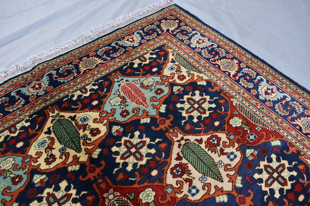 6.7 x 5.0 Ft High Quality Afghan Turkmen Handmade Rug, Kashi Maranus Rug, Rugs For Living Room, Perfect For Bedroom, Bohemian Home Decor