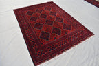 5x7 Afghan Khal Mohadmi Bokhara Rug Turkmen Tribal Traditional 100% Wool Rug,Bokhara Rug Living Room Area Oriental Rug
