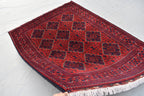 5x7 Afghan Khal Mohadmi Bokhara Rug Turkmen Tribal Traditional 100% Wool Rug,Bokhara Rug Living Room Area Oriental Rug