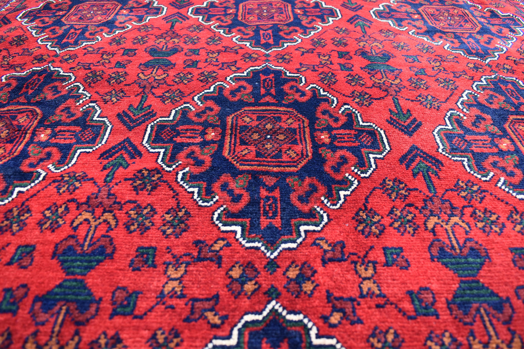 5x7 Afghan Khal Mohadmi Bokhara Rug Turkmen Tribal Traditional 100% Wool Rug,Bokhara Rug Living Room Area Oriental Rug