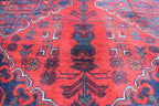 5x7 Handmade Afghan Carpet Gorgeous Rug Turkmen Tribal Traditional 100% Wool Rug Bokhara Rug Living Room Area Oriental Rug