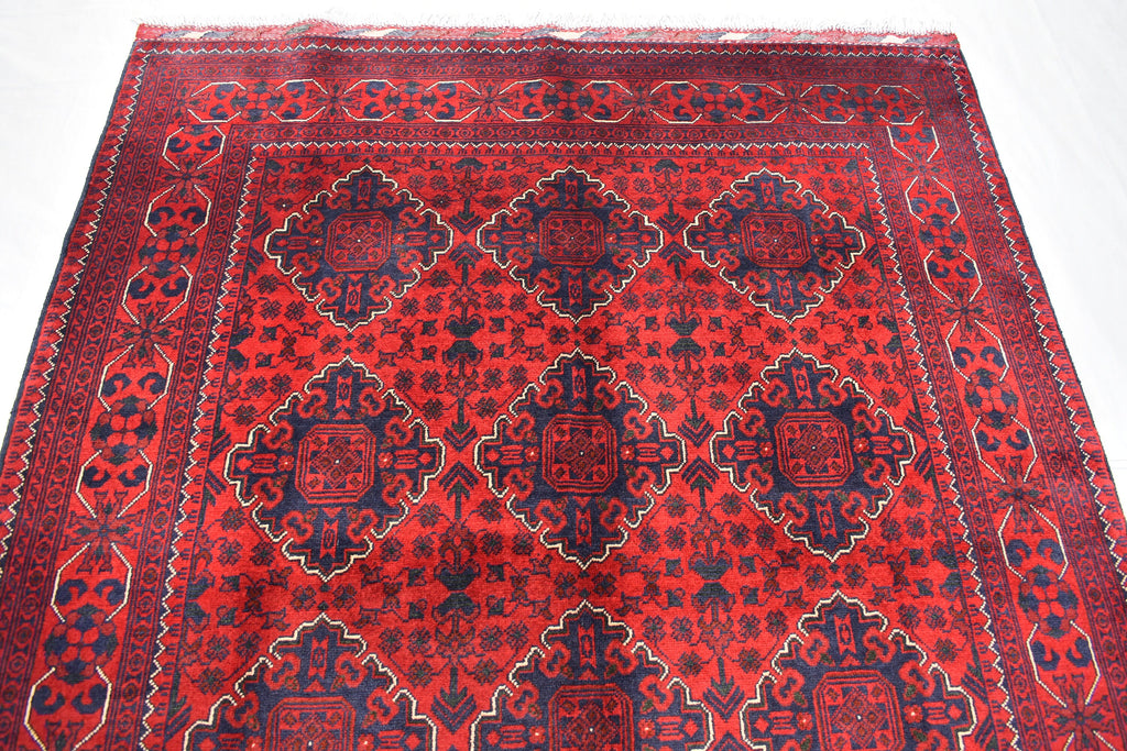 5x7 Handmade Afghan Carpet, Gorgeous Rug, Turkman Tribal Traditional 100%Wool, Bokhara Rug, Rugs For Living Room, Dining Room Rug 6.9x4.11