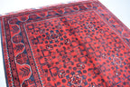 6x4 Handmade Bukhara Afghan Rug, Geometric Wool Persian Style Rug, Medium Size Rug For Home, Perfect For Bedroom, Boho Home Decor 5.11x4.0