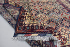 8x11 Large Area Rug Afghan Handmade Maranus Rug, Multicolor Soft Oriental Bohemian Rug, Rug for Living Room, Dining Room Rug 8.4x11.4 ft