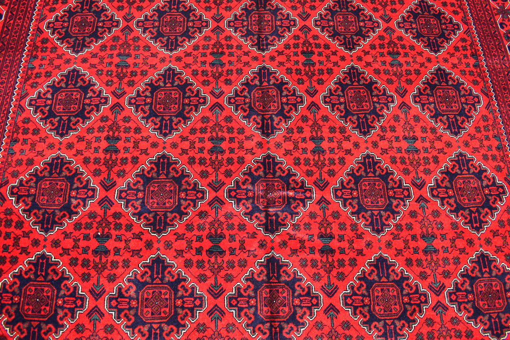 11.8x8.1 Ft Large Area Rug Bokhara Rug Sale Price Turkmen 100% Wool Afghan Veg Dyes Handmade Bukhara Pattern Area Rug Turkmen Oriental Rug