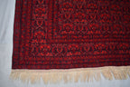 10x12Ft, Handmade Tribal Wool Rug – Hand-Knotted Flat Weave Marchak Gul Area Carpet, Boho Bedroom Rug, Large Wool Floor Decor 364x296cm