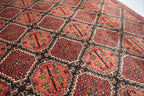8.0 x 6.0 Ft Tekke Turkmen Oriental Bedjar Wool Rug Living Room Rug Bedroom Rug Antique Hand knotted Wool Rug Vintage Rug