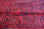 7.5×4.11 Ft Afghan Bukhara Rug, Afghan Handmade Wool Rug, Oriental Turkoman Hand-knotted Wool Rug, Living Room Rug, Bedroom Rug, Afghan Rug
