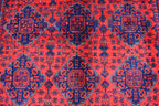 7x5 Afghan Bukhara Rug, Turkmen handmade Wool Rug, Rugs For Living Room, Bedroom Rug, Perfect For Dining Room-Bohemian Decor 6.9x5.0 ft