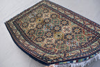 Afghan rug 6.2 x 4.10 Ft, High-Quality Afghan Turkman, Handmade Rug, Hand-knotted Bukhara Rug, Bedroom rug ,Area Rug, Oriental Living Room