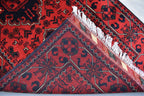 13.0 x 2.8 Ft Long Runner Best Quality Turkmen Khamiyab Khal Mohammadi Bokhara Runner Afghan Handmade Wool Oriental Hallway runner