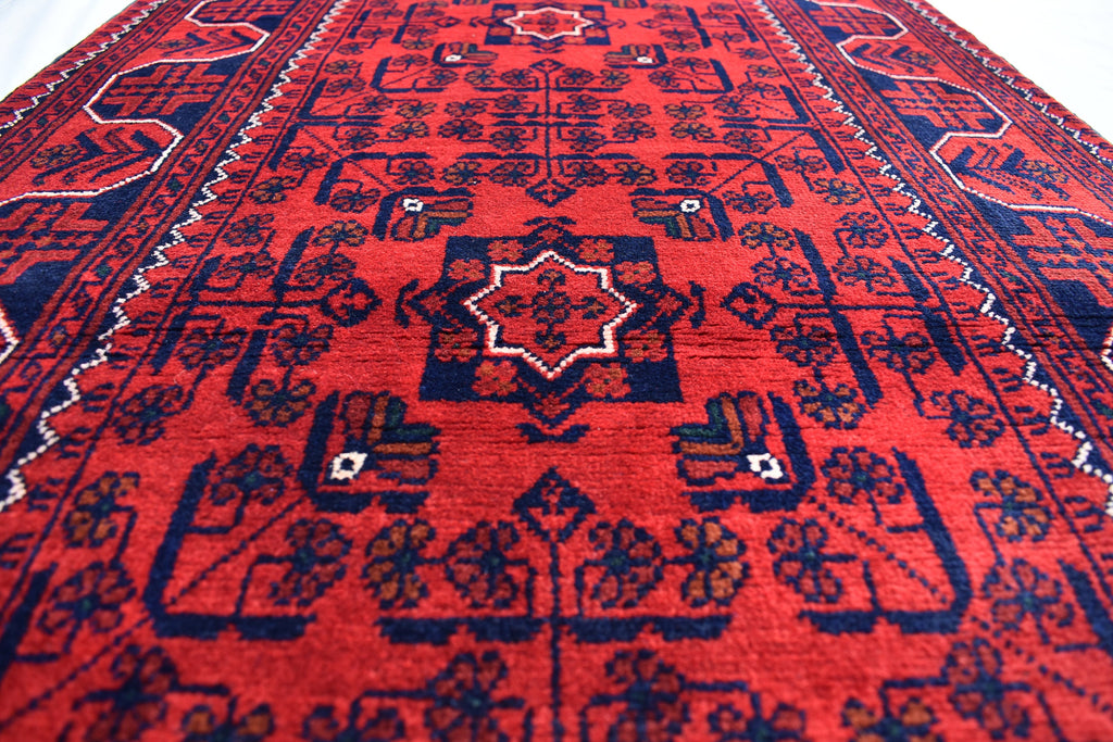 19.7x2.7Ft Long Runner Best Quality Turkmen Khamyab Khal Mohammadi Bokhara Runner Afghan Handmade Wool Oriental Hallway runner, Entryway Rug