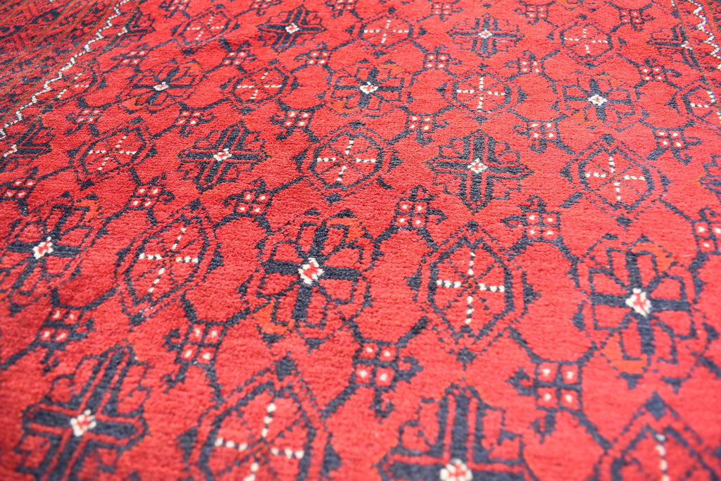 3x13 Vinatge Runner Handmade Afghan Turkmen Bashiri 100% Wool Traditional Hallway Runner Handmade, Entryway Runner, Corridor Rug 12.8x2.10