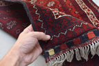 3x13ft, Afghan Handmade Runner Afghan Turkmen Bokhara 100% Wool Runner Handmade Afghan Hallway Runner Oriental Rug, 385x82 ft