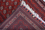 3x13ft, Afghan Handmade Runner Afghan Turkmen Bokhara 100% Wool Runner Handmade Afghan Hallway Runner Oriental Rug, 385x82 ft
