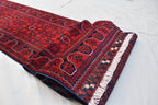 3x20Ft, Long Runner Best Quality Turkmen Khamiyab Khal Mohammadi Bokhara Runner Afghan Handmade Wool Oriental Hallway runner 600x78 cm