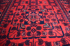 31.6 x 2.9 Ft Long Runner Best Quality Turkmen Khamiyab Khal Mohammadi Bokhara Runner Afghan Handmade Wool Oriental Hallway runner