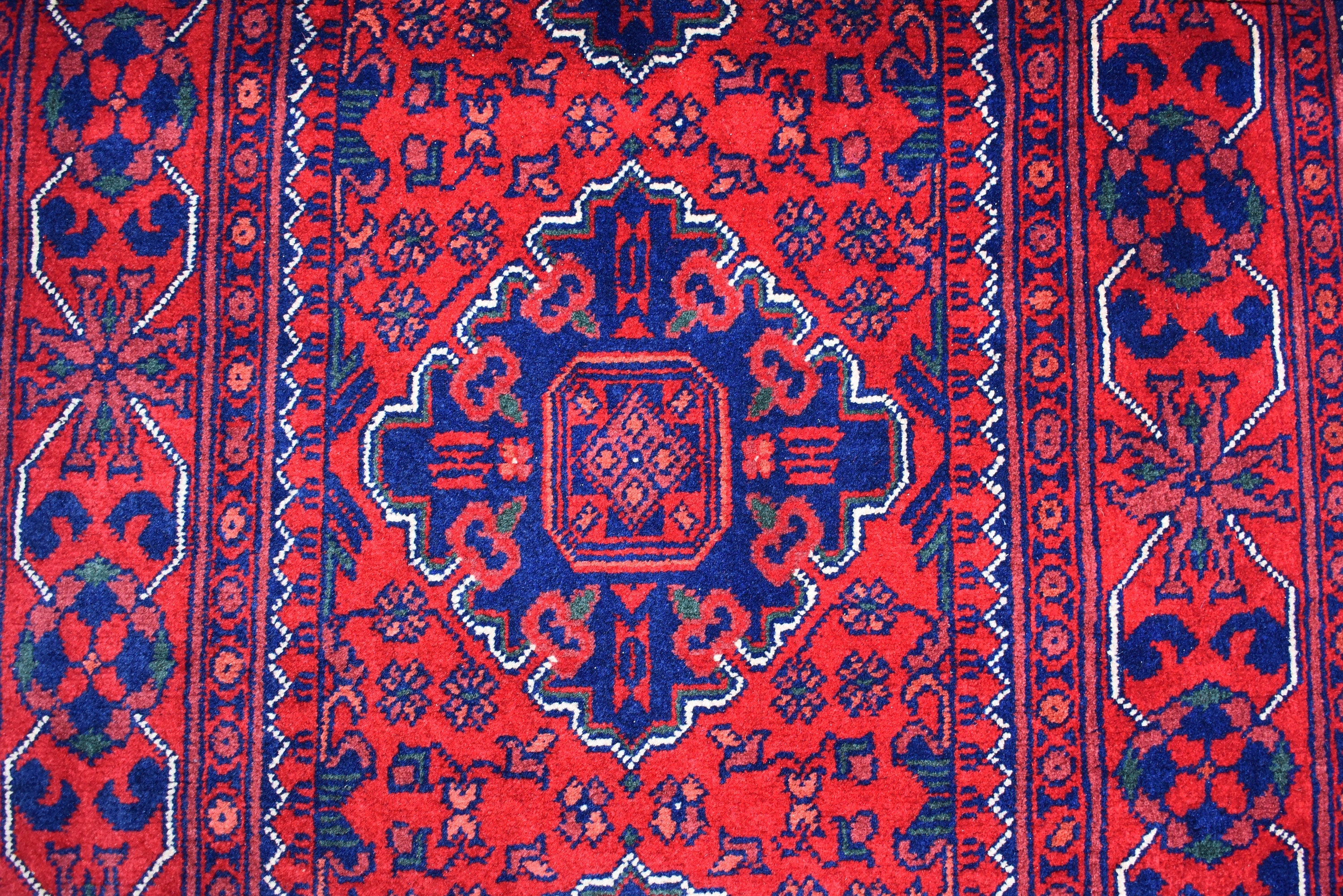 23.2 x 2.8 Ft Long Runner Best Quality Turkmen Khamiyab Khal Mohammadi Bokhara Runner Afghan Handmade Wool Oriental Hallway runner