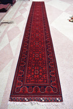 19.6 x 2.7 Ft Long Runner Best Quality Turkmen Khamiyab Khal Mohammadi Bokhara Runner Afghan Handmade Wool Oriental Hallway runner