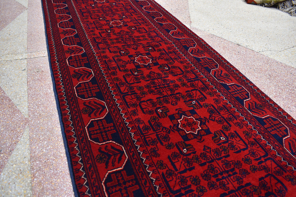 19.6 x 2.7 Ft Long Runner Best Quality Turkmen Khamiyab Khal Mohammadi Bokhara Runner Afghan Handmade Wool Oriental Hallway runner