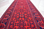 19.6 x 2.7 Ft Long Runner Best Quality Turkmen Khamiyab Khal Mohammadi Bokhara Runner Afghan Handmade Wool Oriental Hallway runner