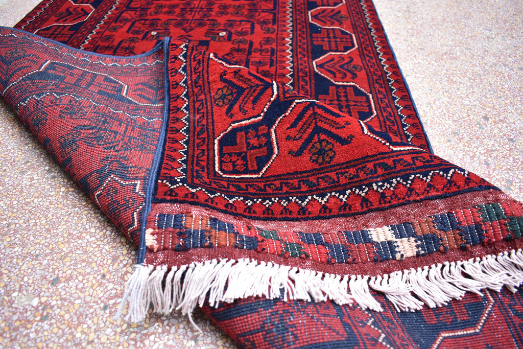 19.6 x 2.7 Ft Long Runner Best Quality Turkmen Khamiyab Khal Mohammadi Bokhara Runner Afghan Handmade Wool Oriental Hallway runner