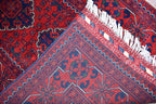 3x23Ft Long Handwoven Afghan Hallway Runner Rug, Turkmen Wool Extra Long Narrow Rug, Corridor Rug, Entryway Rug, Rug for Parties, Functions