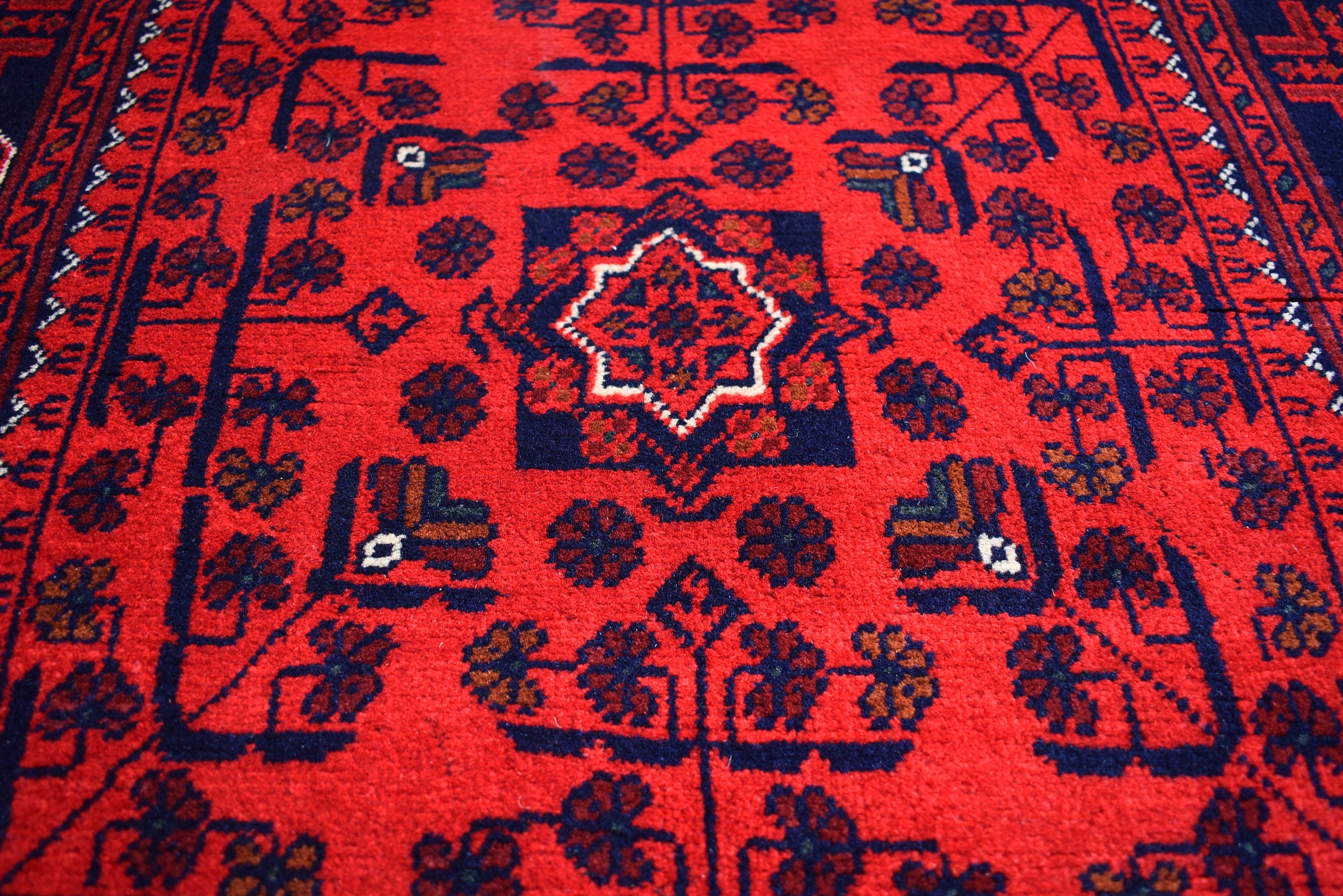 12.11 x 2.9 Ft Long Runner Best Quality TUrkmen Khamyab Khal Mohammadi Bokhara Runner Afghan Handmade Wool Oriental Hallway Runner