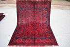 5.2 x 3.5 Ft Bokhara Rug Turkmen 100% Wool Afghan Veg dyes Handmade bukhara Pattern Area rug 5x3 Turkmen Oriental Rug