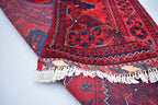 4.11x3.4 Bukhara Rug Turkmen 100% Wool Afghan, Natural Veg dyes, Perfect For Bedroom, Office, Living Room