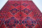 Ft 5.0 x 3.4 Bokhara Rug Turkmen 100% Wool Afghan Veg dyes Handmade bukhara Pattern Turkmen Oriental Rug