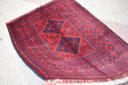 5x3 Bokhara Rug Turkmen 100% Wool Afghan Veg dyes Handmade bukhara Pattern Turkmen Oriental Rug, Rugs For Living Room 4.11x3.6 Ft