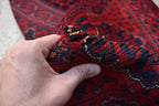 Bokhara Rug Ft 5.1*3.5 Turkmen 100% Wool Afghan Veg dyes Handmade bukhara Pattern Turkmen Oriental Rug