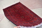 3x5 Bukhara Red Rug Turkmen 100% Wool Afghan Handwoven Rug, Natural Veg dyes, Rug for Living Room, Rug for Bedroom 5.2 x 3.5