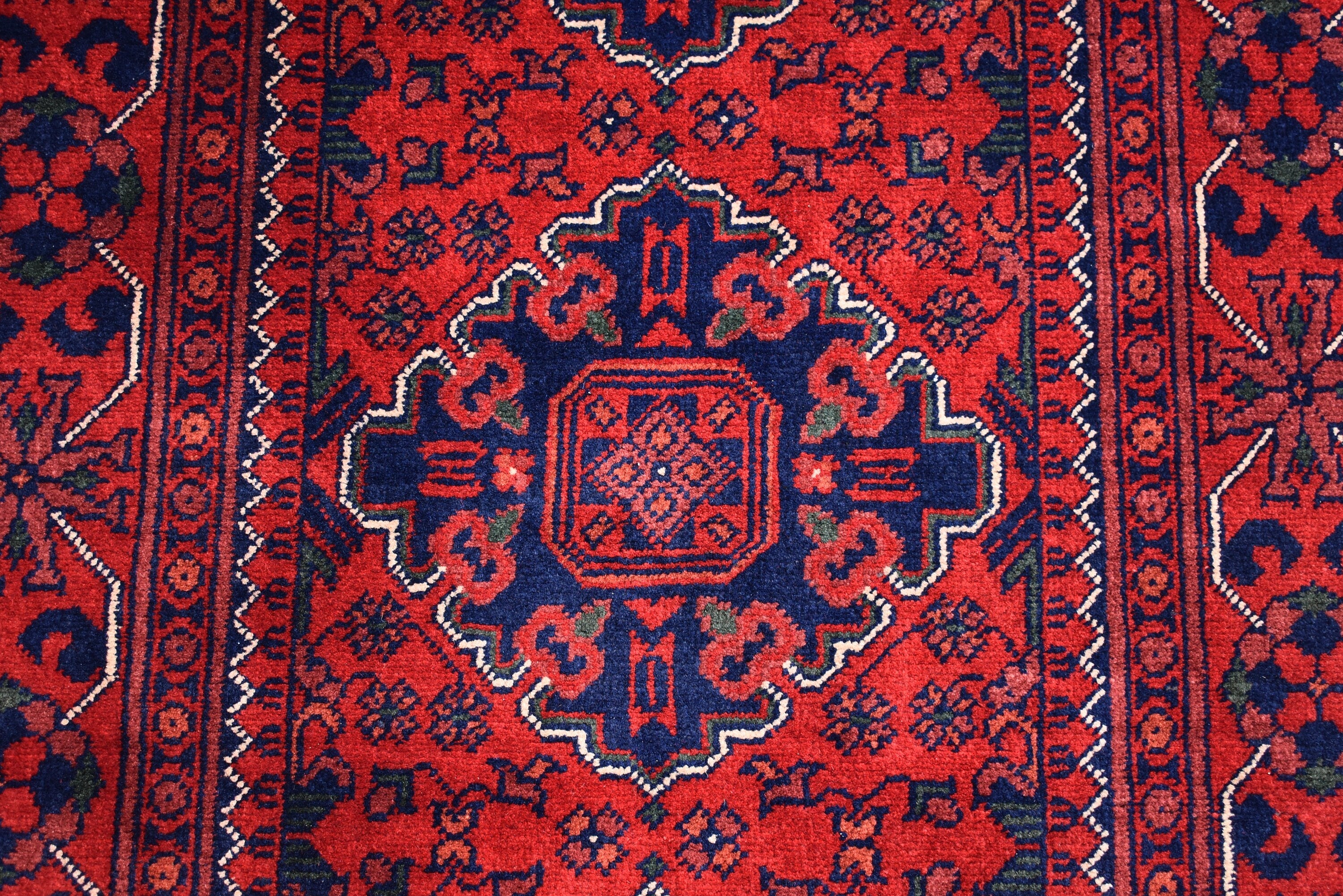 23.0 x 2.9 Ft Long Runner Best Quality Turkmen Khamiyab Khal Mohammadi Bokhara Runner Afghan Handmade Wool Oriental Hallway runner