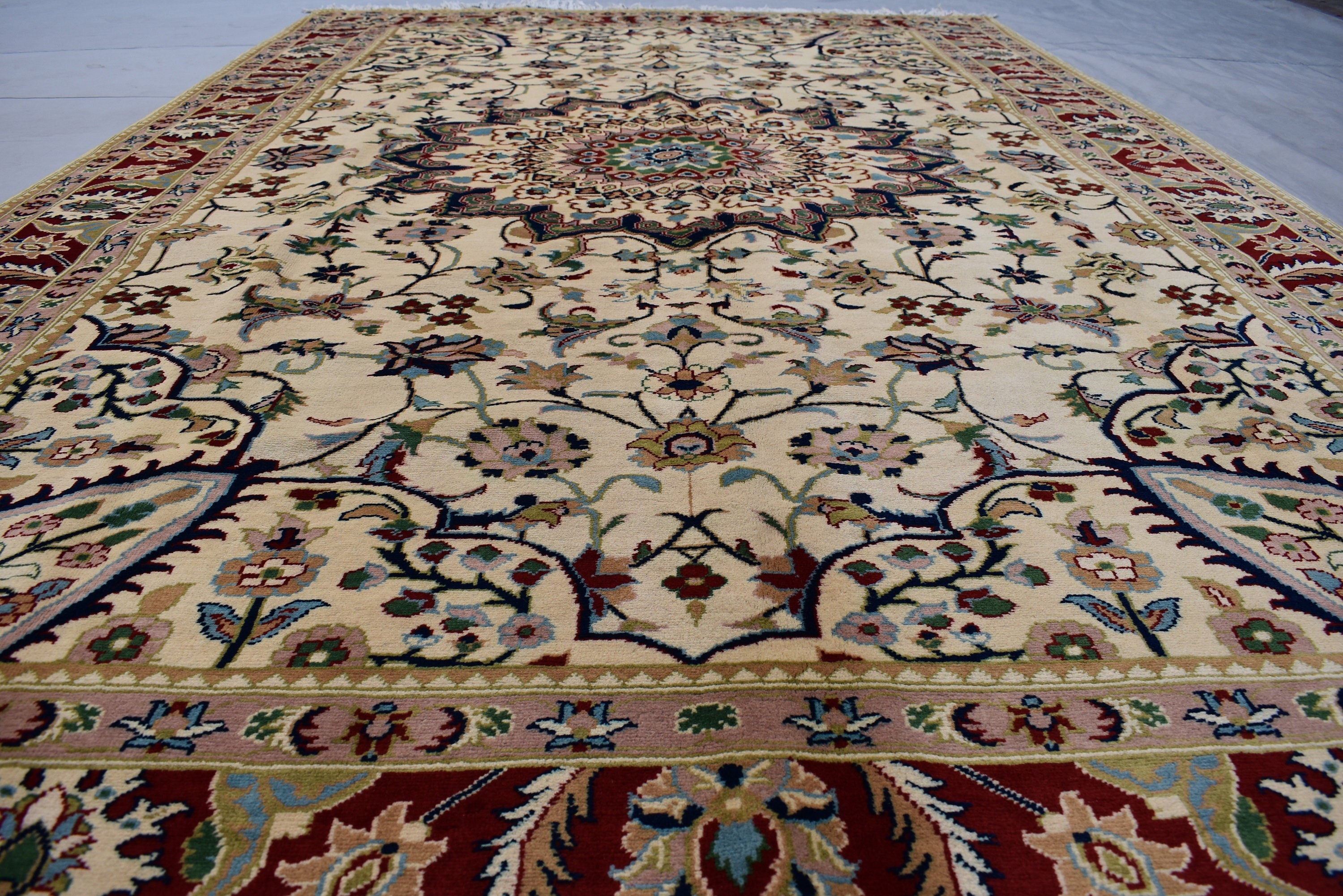 7x10 Afghan Handmade Bukhara Oriental Medallion Rug Afghan Oriental Kashmiri Floral Rug Turkmen Tribal Area Rug, Rug for Living Room 10x6.7